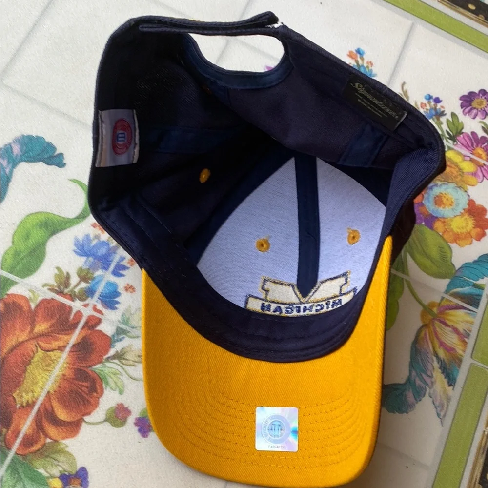 Michigan Navy Blue Cap - Picture 2 of 5